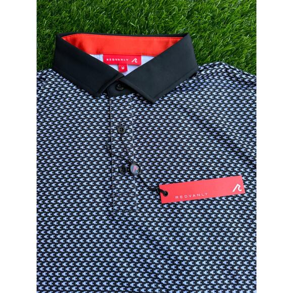 Redvanly - Jarvis Golf Polo Shirt Mens - Medium - NEW WITH TAGS - Picture 1 of 5